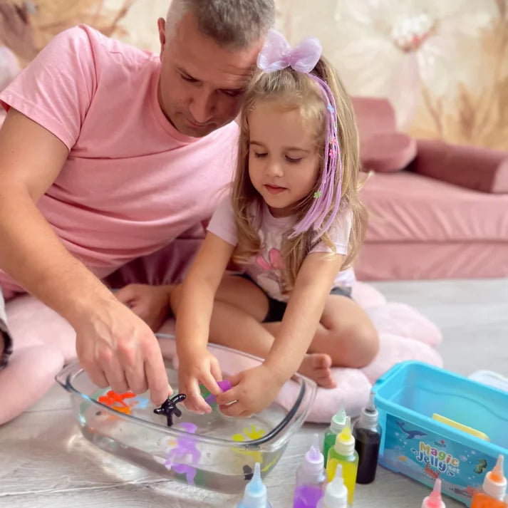 Magic Gel for Making Water Elves – Available in 4, 8, or 12 Colors (Ages 2+)