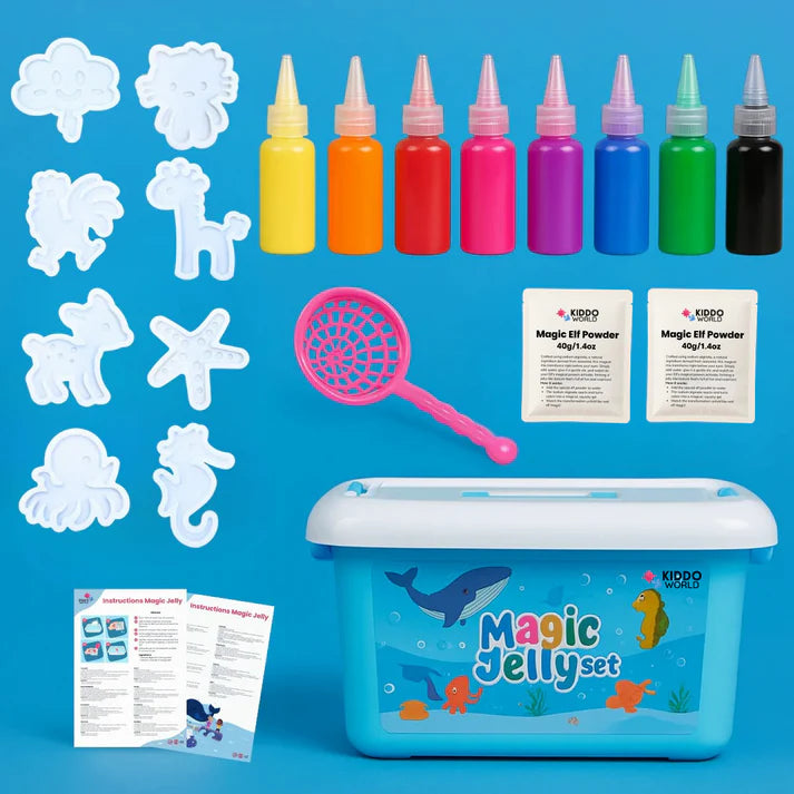 Magic Gel for Making Water Elves – Available in 4, 8, or 12 Colors (Ages 2+)