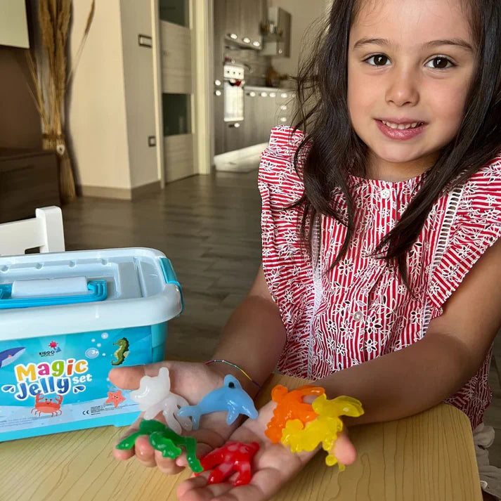 Magic Gel for Making Water Elves – Available in 4, 8, or 12 Colors (Ages 2+)
