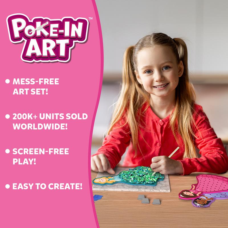 KiddoLab Poke-in Art - Art & Craft Activity
